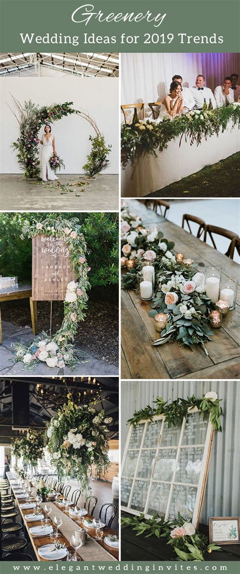 35 Trending Floral Greenery Wedding Ideas For 2019