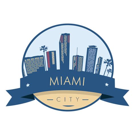 Insignia De La Ciudad De Miami Descargar Pngsvg Transparente