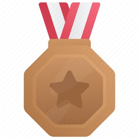 Bronze Medal Award Victory Icon Download On Iconfinder