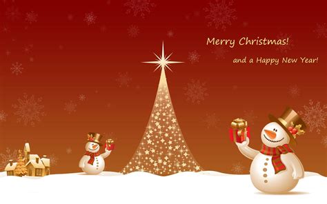 Download Sparkling Tree Christmas Desktop Wallpaper