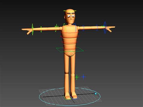 Person With Facial Rig 3d Model 3ds Max Files Free Download Modeling