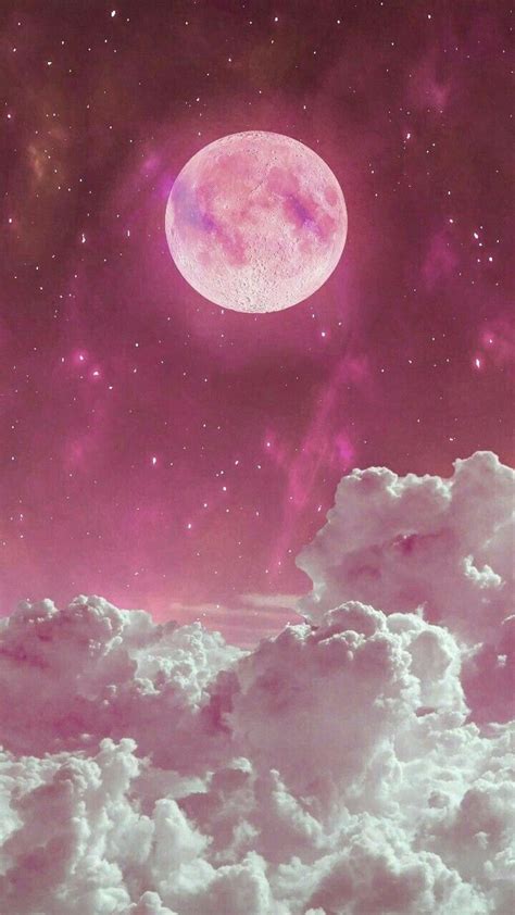 Pink Moon Wallpapers Top Free Pink Moon Backgrounds Wallpaperaccess