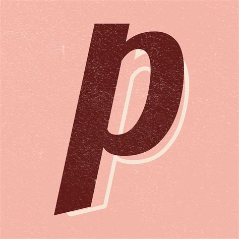 Letter P Font Printable A To Z Stylish Lettering Alphabet Free Image