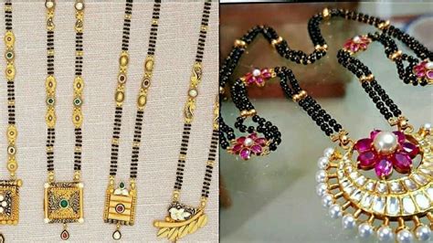 Gold mangalsutra designs latest at malabar. Traditional and Stylish Gold Mangalsutra design with ...