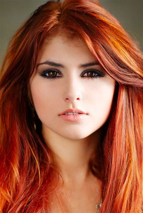 I Love This Hair Color Redheads With Brown Eyes Red Hair Brown Eyes Black Hair Beautiful Red