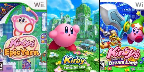 Kirby Games Cover Art Ranked