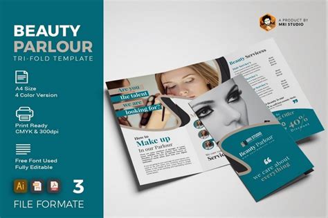 20 Best Beauty Parlour Brochure Templates And Designs 2020 Templatefor