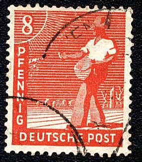 Stirbt damit die herkömmliche briefmarke? +Deutsche Post Briefmarke 1947 : Leipziger Messe 1947 In Deutsche Briefmarken Der Alliierten ...