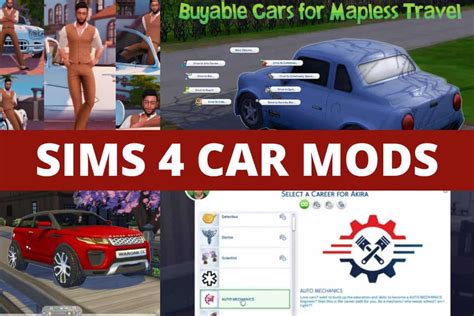 15 Sims 4 Car Mods And Poses Cruisin In Style We Want Mods