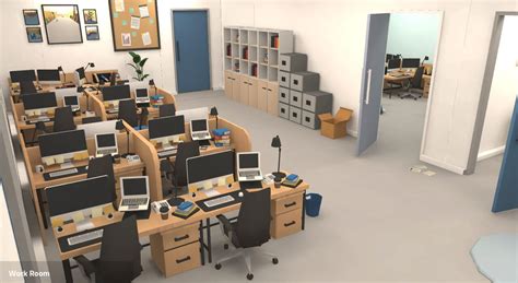 3d Models Office Interiors Pack