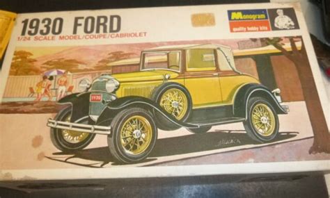 Junkyard Monogram 1930 Ford Phaeton Vintage Pc64 124 Model Car