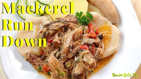 How To Make Delicious Jamaican Mackerel Rundown Youtube