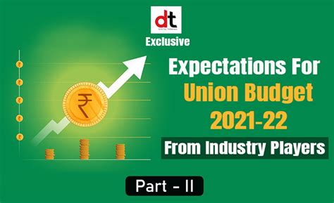 Union Budget Budget Expectations It Industry Industry Expectations