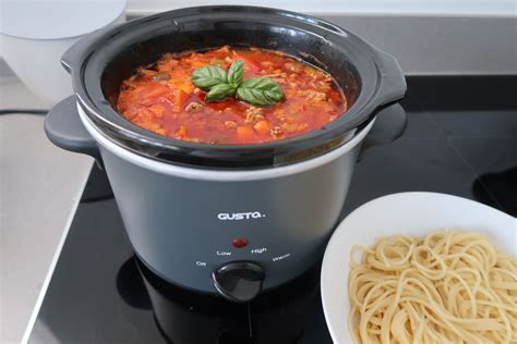 Heerlijke Italiaanse Bolognese Saus Uit De Slowcooker Met Verse Tomaten Slow Cooker Crock Pot