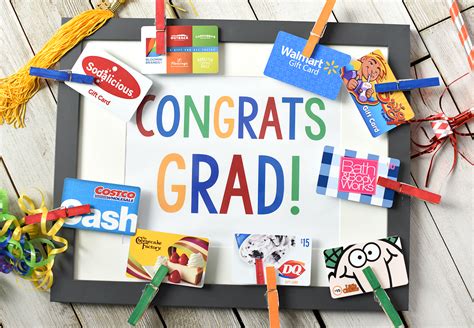 Find the perfect graduation gift for that special graduate in your life and give a memorable, handmade gift to give your graduate a candy bar lei to wear during the graduation ceremony. 25 Fun & Unique Graduation Gifts - Fun-Squared