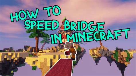 How To Ninja Bridge In Minecraft Speed Bridging Youtube