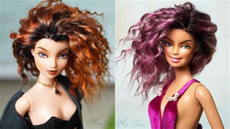 Amazing Barbie Hair Transformations Diy Doll Hairstyles Fresh