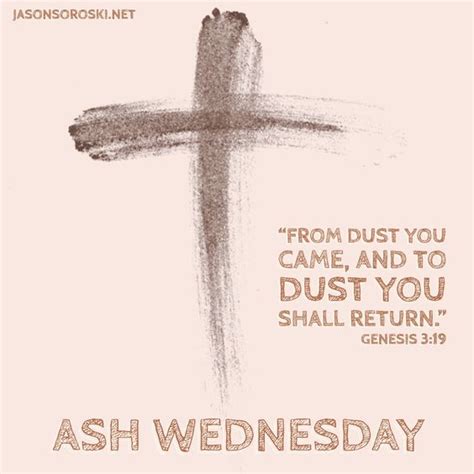 Everyday Ash Wednesday The Way I See It