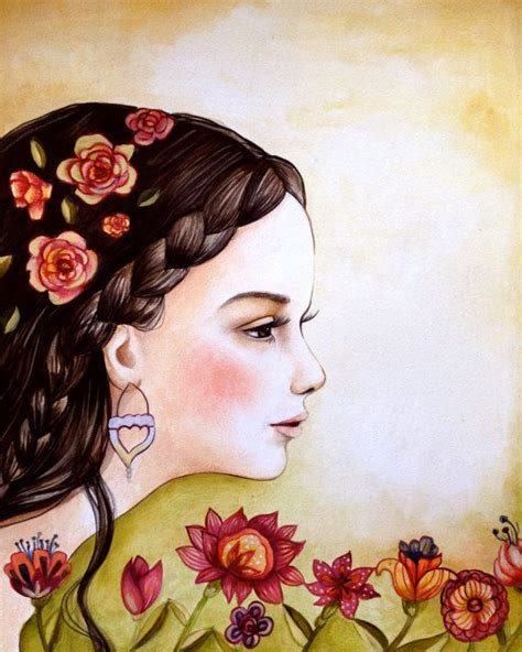 Stampa D The Secret Garden Pinturas Art Deco Claudia Tremblay Image