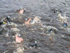 Bbc Open Water Swimmers Take To The River Severn