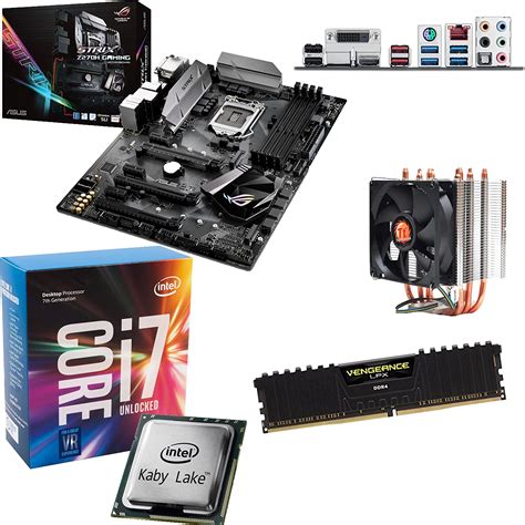 Components4all Intel Kaby Lake Core I7 7700k Oc 48ghz Cpu Asus Rog