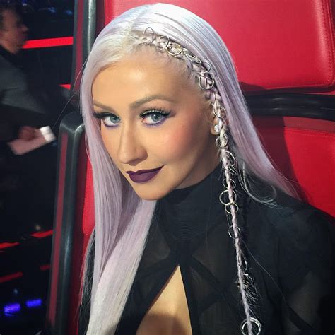 Christina Aguilera On The Voice Live Show 9 10 Promo Stills