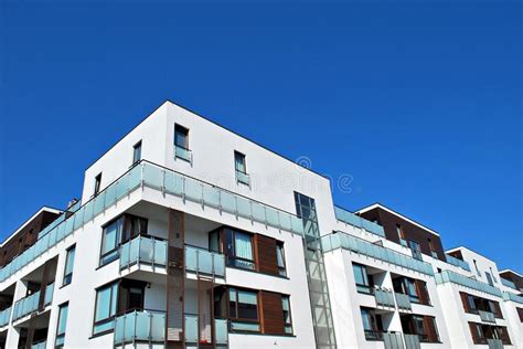 Modern Luxury Apartment Building Stock Photo Image Of Exterior