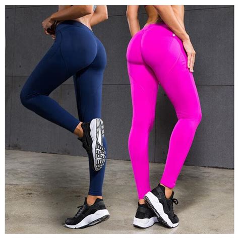 Clearance Women Yoga Pants Sexy Hips Push Up Sport Leggings Fitness Running Tights Gym Workout