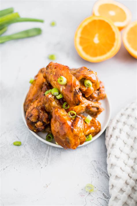 The orange chicken will surely be heated shortly using the three methods mentioned. Orange Chicken Wings {Air Fryer and Oven Methods} - Meg's ...