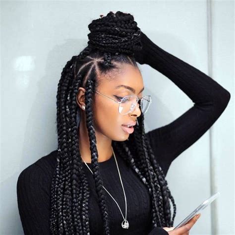 Of all the styles, in the market, this is one of the most easy hairstyles for black people's hair. 68 Appealing Black Braided Hairstyles That Are Comfy ...