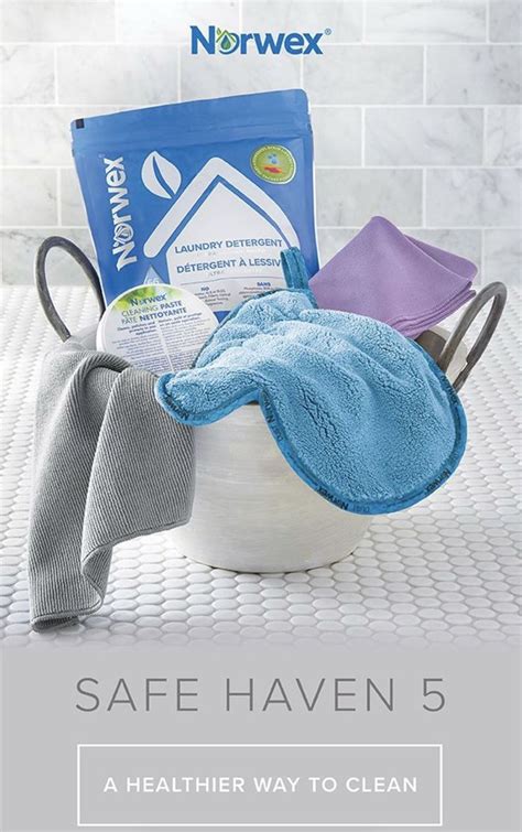 Safe Haven 5 Package Plus Wliquid Laundry Detergent In 2021 Norwex