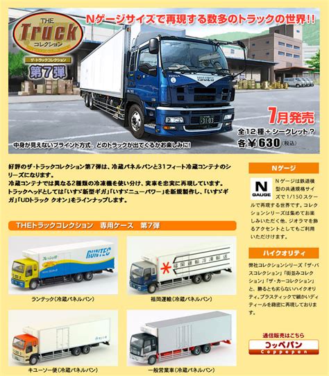 Tomytec 1150 The Truck Collection Vol7 Box Of 12