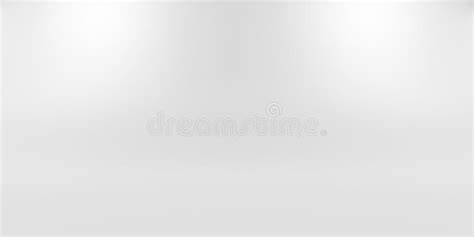 Empty White Abstract Studio Room Background With Spotlights Product