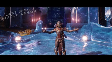 Destiny 2 The Last Wish Hunter Armor Set Youtube