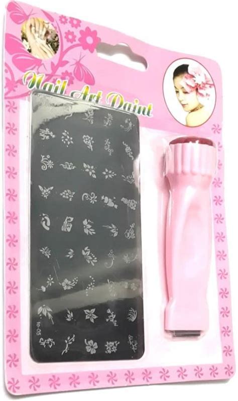 Diy Nail Art Stamp Kit With 45 Designs Price In India Buy Diy Nail