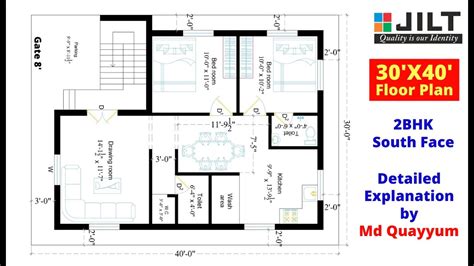 Bhk Floor Plan With Dimensions Viewfloor Co