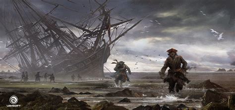 Assassins Creed Iv Black Flag Concept Art By Donglu Yu Concept Art World