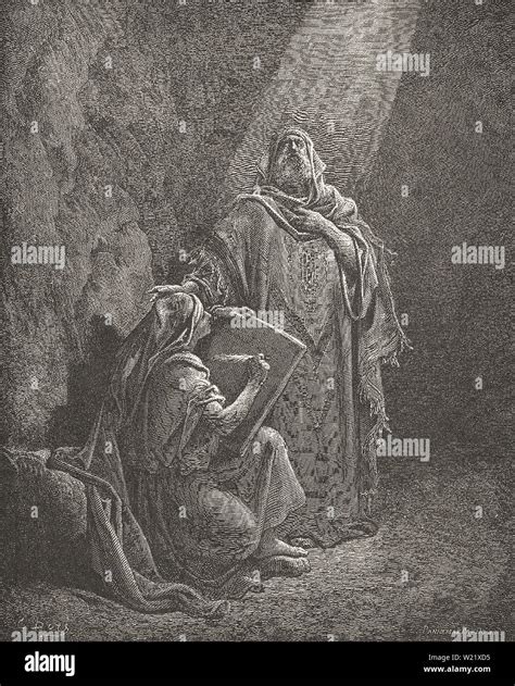 Gustave Doré Baruch Writes Jeremiah S Prophecies Stock Photo Alamy