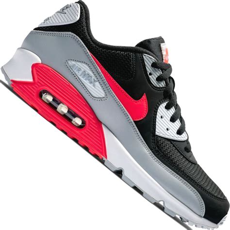Nike Air Max 90 Essential Herren Sneaker Wolf Greyblack Fun Sport Vision
