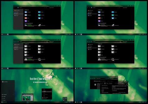 Black Aero Theme For Windows 10 Cleodesktop