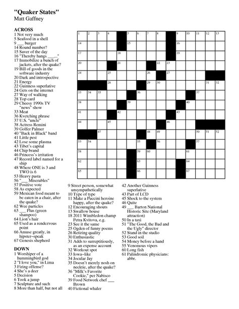 Then click the printable version option to display the printable crossword. 6 Mind-Blowing Summer Crossword Puzzles | Kitty Baby Love