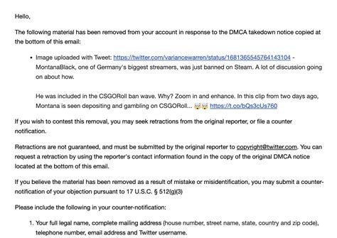 Warren on Twitter: "MontanaBlack's legal team just issued a takedown