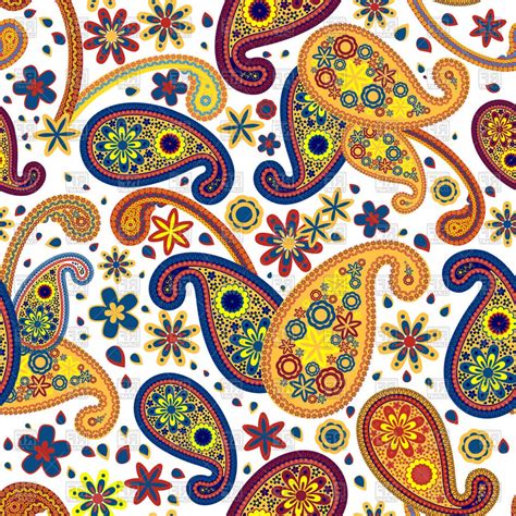 Paisley Pattern Vector Free At Collection Of Paisley