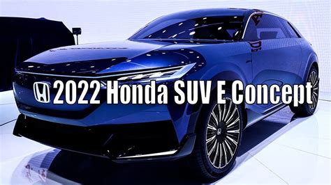 2022 Honda Suv E Concept Honda Suv Concept