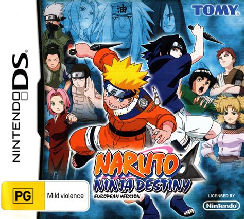 Naruto Ninja Destiny European Version Ds Super Retro Nintendo Ds