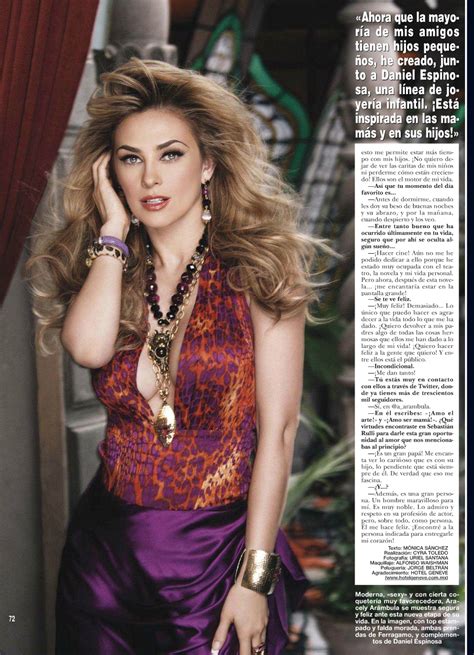 Aracely Arámbula Hola Magazine November 2012 Billboard Latinovela