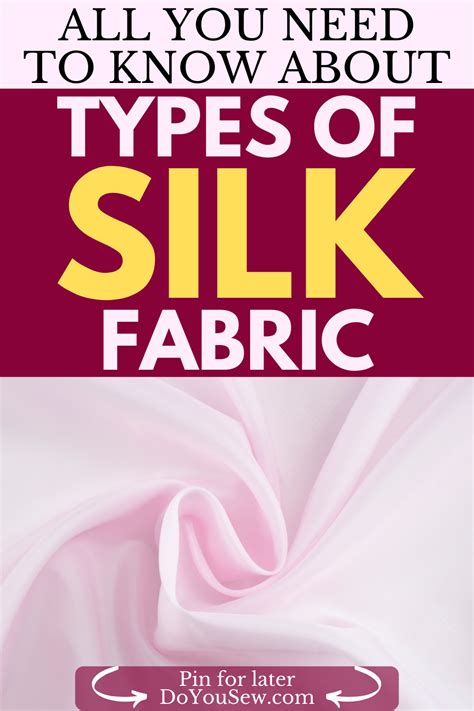 ᐉ Types Of Silk Fabric How To Tell Them Apart Doyousew Types Of
