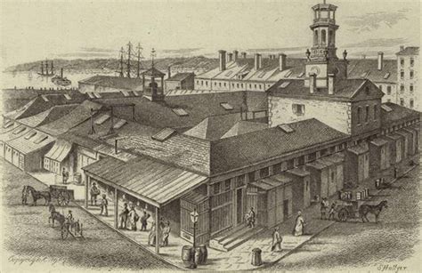 The Washington Market Nyc In 1829