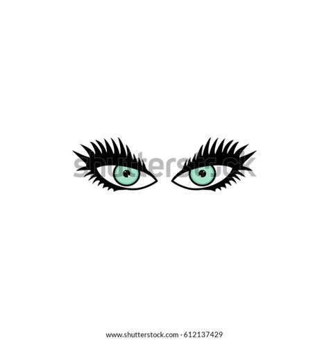 Green Eye Logo Symbol Vector Illustration Stock Vector Royalty Free