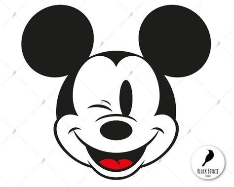 Mickey Wink Svg Mickey Mouse Svg Mickey Svg Mickey Clipart